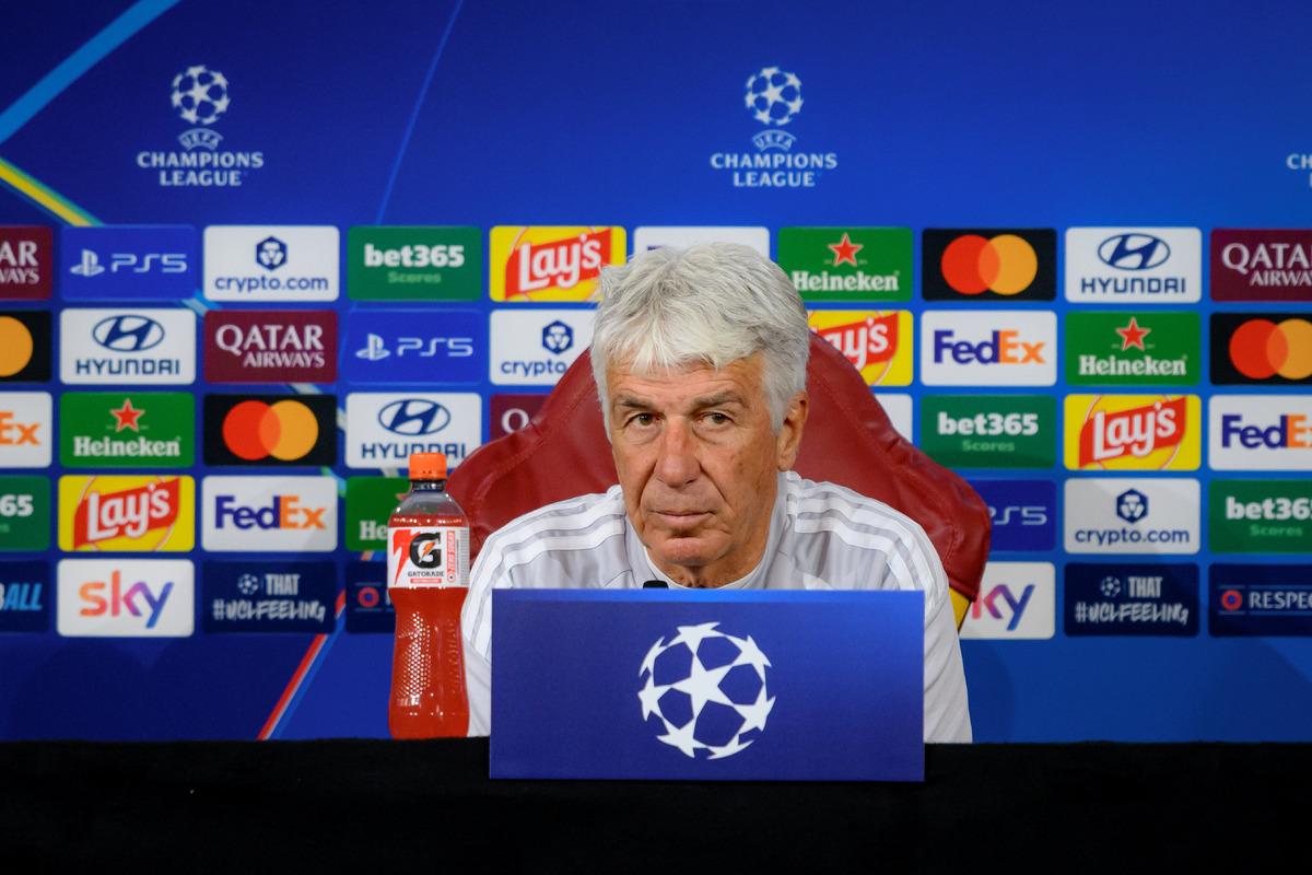 gasperini AS Roma Training Session And Press Conference - UEFA Champions League 2026/27 League Phase MD3