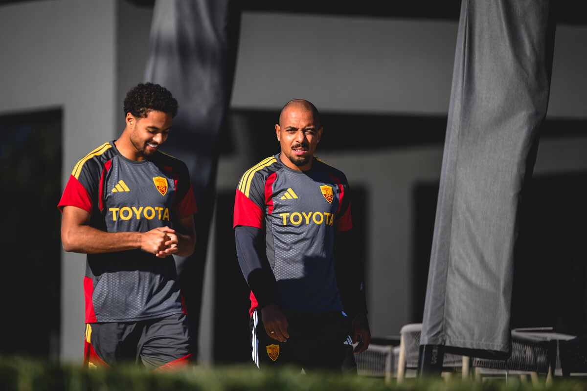 malen rensch AS Roma Training Session And Press Conference - UEFA Champions League 2026/27 League Phase MD3
