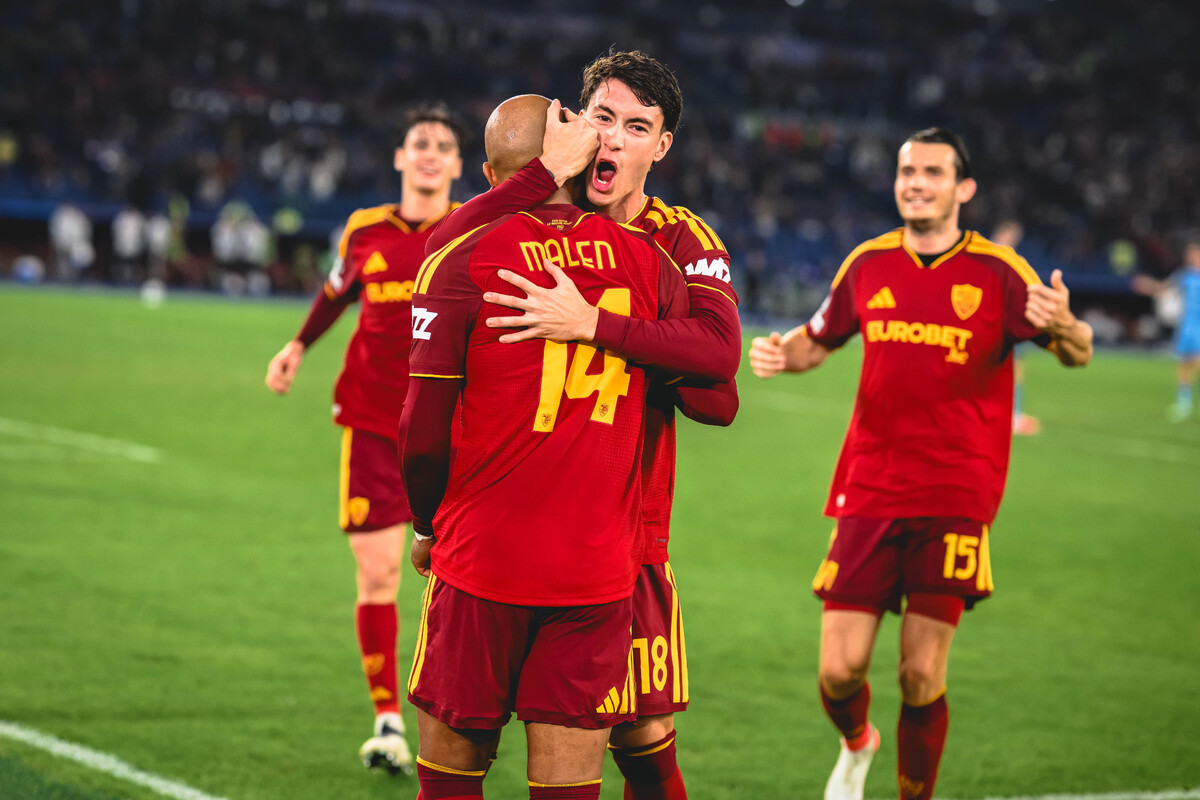 Soulè Malen Roma Slovan