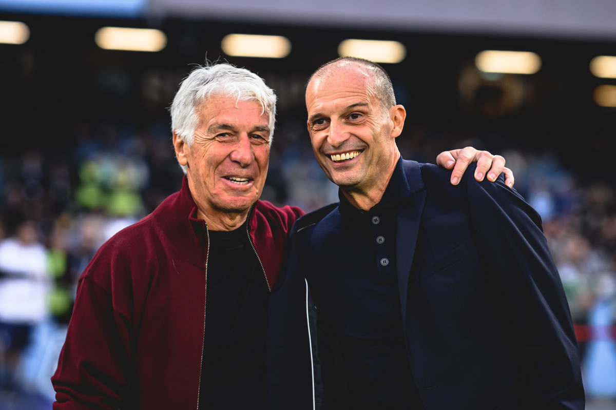Gasperini Allegri SSC Napoli v AS Roma