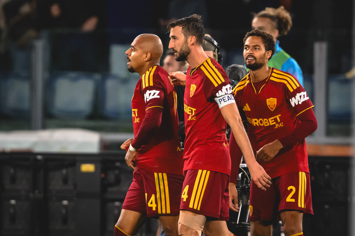 Malen Cristante Rensch Roma Cagliari