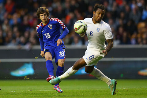 coric England v Croatia: UEFA U21 Championship Playoff - First Leg