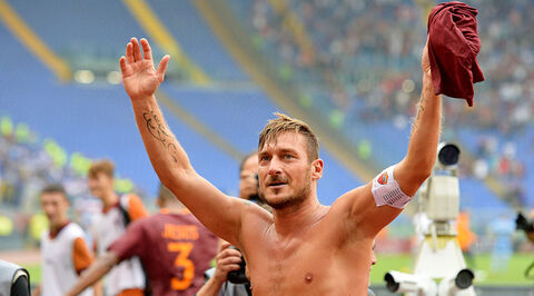 totti AS Roma v UC Sampdoria - Serie A