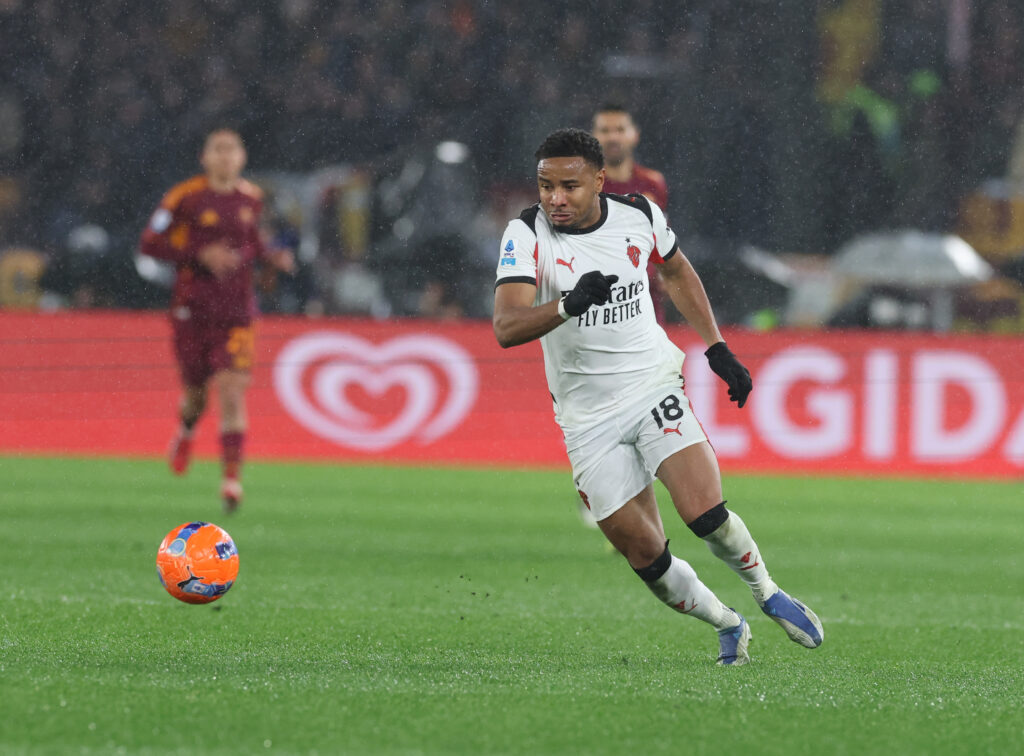 nkunku AS Roma v AC Milan - Serie A