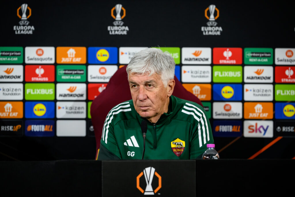 Gasperini AS Roma Press Conference