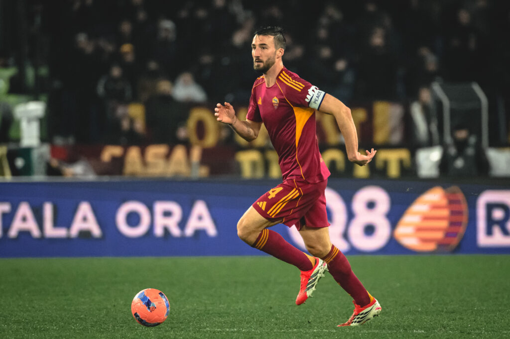 Cristante AS Roma v AC Milan - Serie A