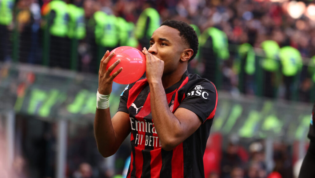 nkunku C Milan v Hellas Verona FC - Serie A