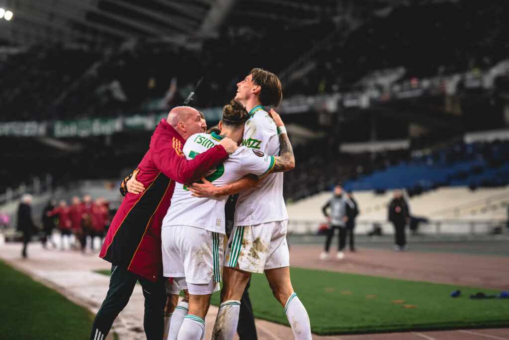 esultanza Panathinaikos FC v AS Roma - UEFA Europa League 2025/26 League Phase MD8