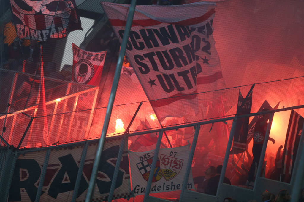 ultras Stoccarda Borussia Moenchengladbach v VfB Stuttgart - Bundesliga