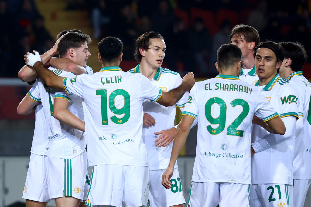 squadra US Lecce v AS Roma - Serie A
