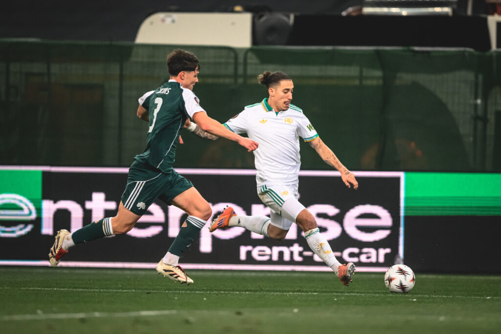 tsimikas Panathinaikos FC v AS Roma - UEFA Europa League 2025/26 League Phase MD8