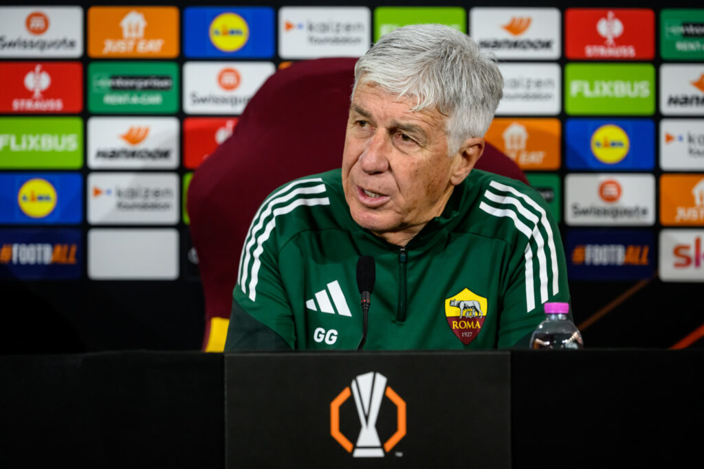 Gasperini AS Roma Press Conference