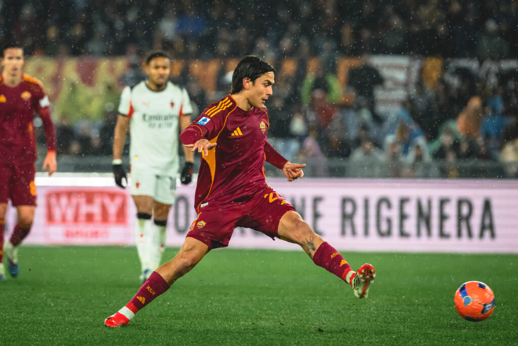 dybala AS Roma v AC Milan - Serie A