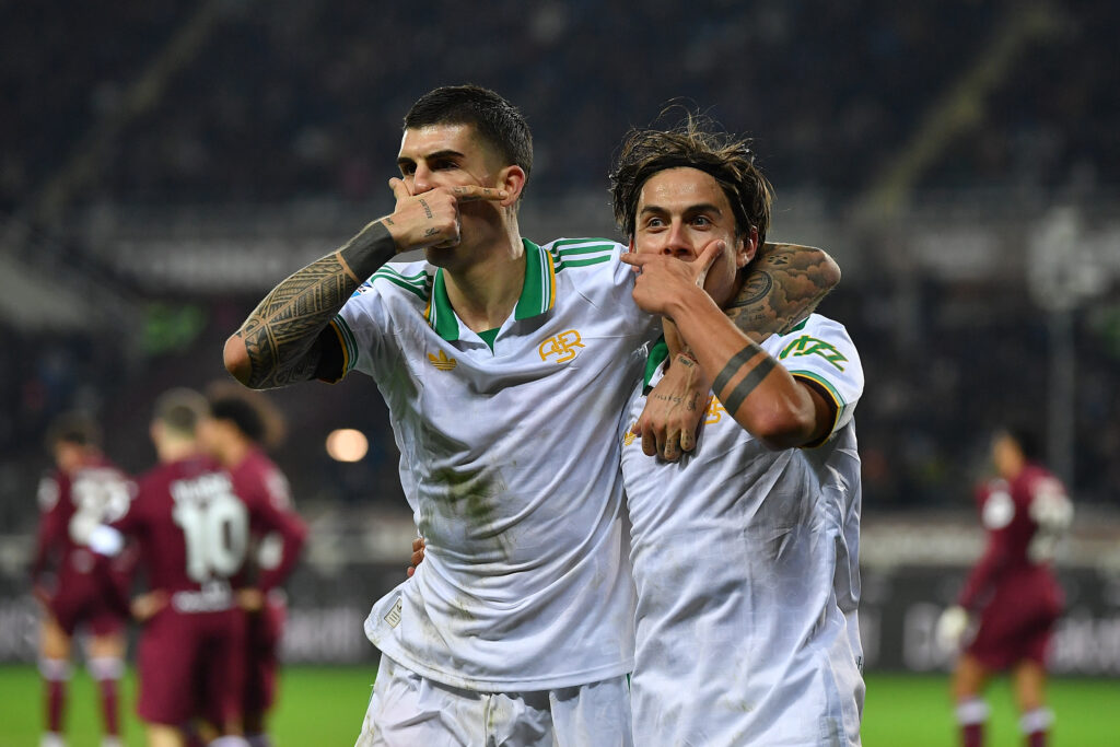 Dybala Mancini Torino FC v AS Roma - Serie A