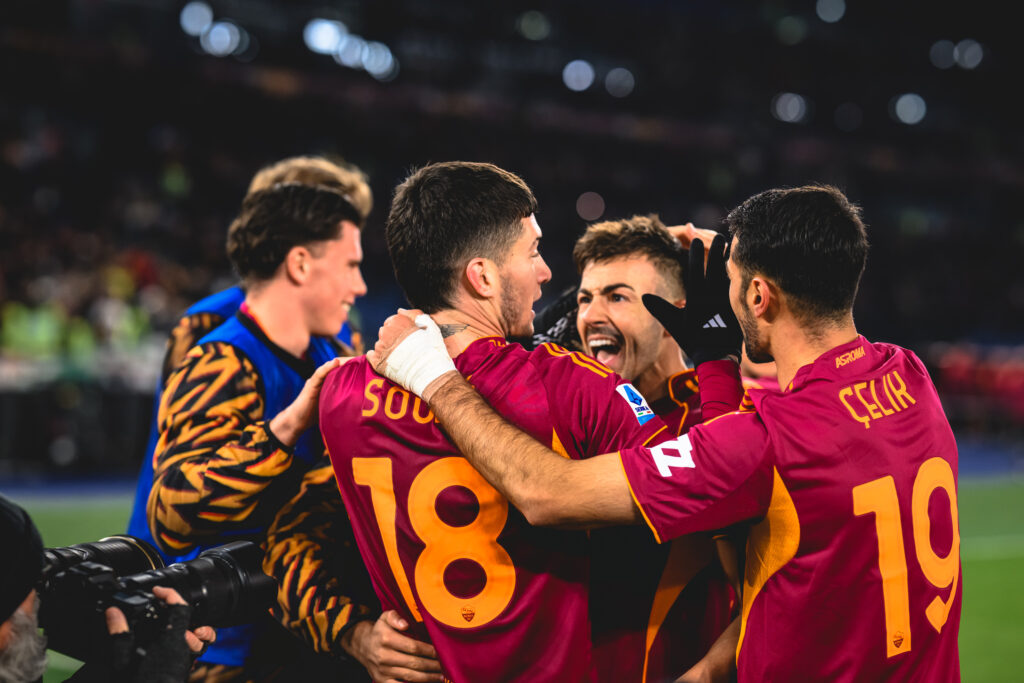 esultanza AS Roma v US Sassuolo Calcio - Serie A