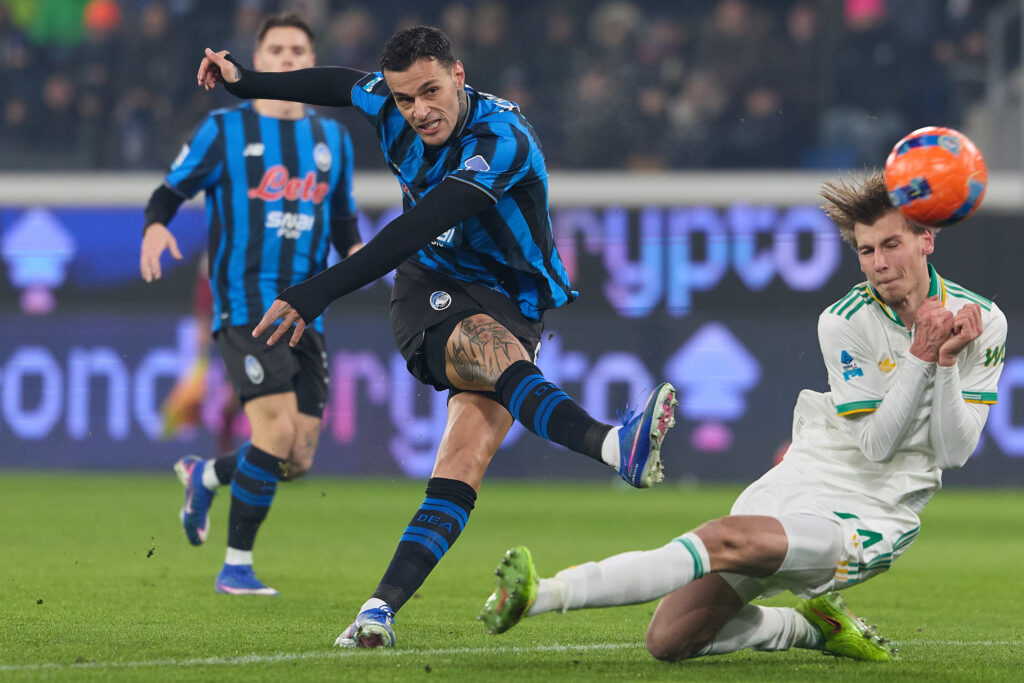 scamacca Atalanta BC v AS Roma - Serie A