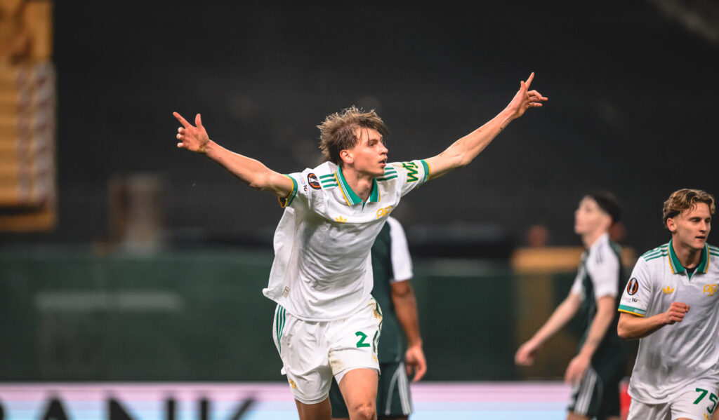 ziolkowski esultanza Panathinaikos FC v AS Roma - UEFA Europa League 2025/26 League Phase MD8