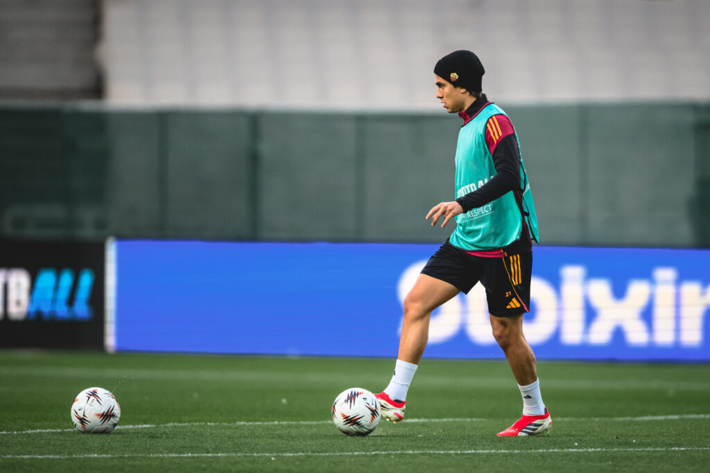 Dybala AS Roma Training Session And Press Conference - UEFA Europa League 2025/26 League Phase MD8