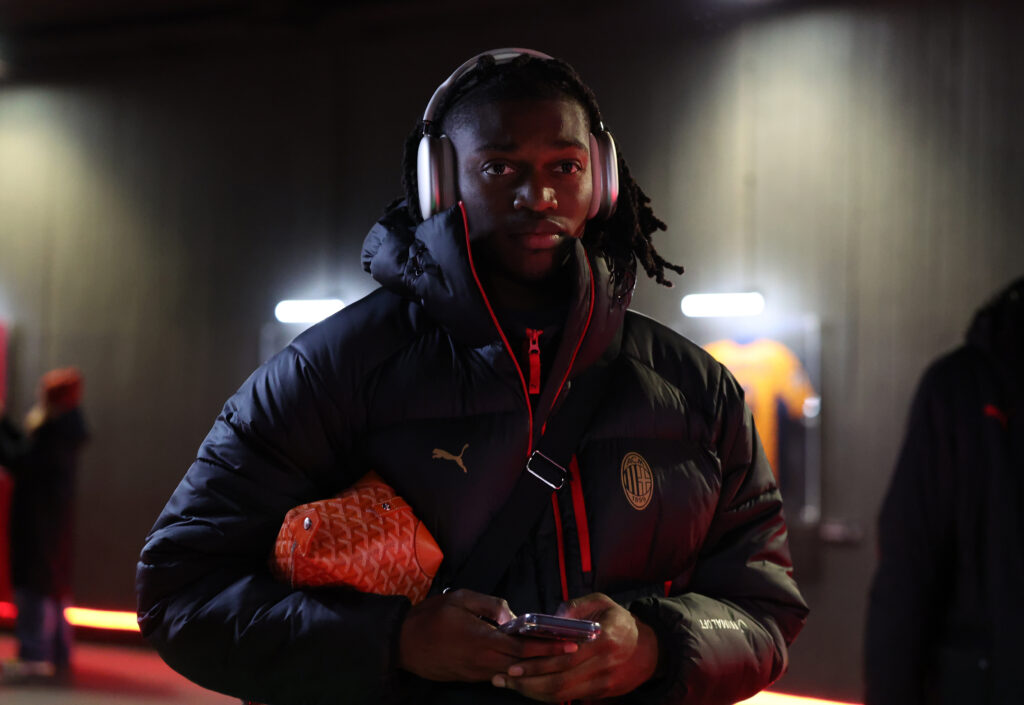 leao AS Roma v AC Milan - Serie A