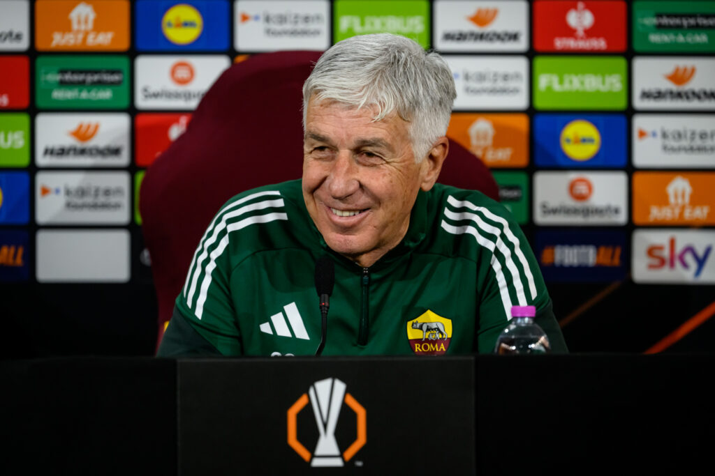 Gasperini AS Roma Press Conference