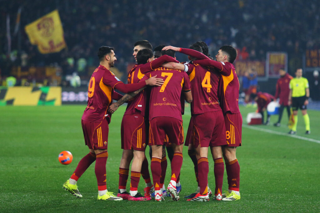 esultanza AS Roma v AC Milan - Serie A