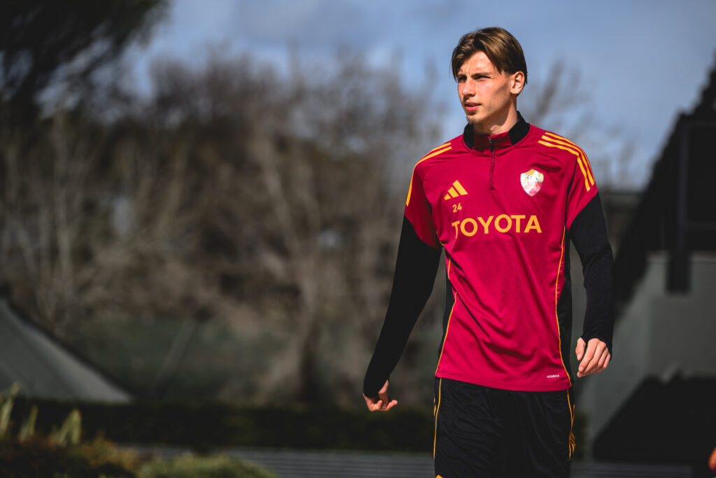 Ziolkowski AS Roma Training Session