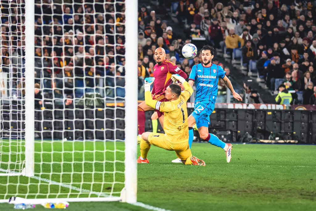 malen AS Roma v Cagliari Calcio - Serie A