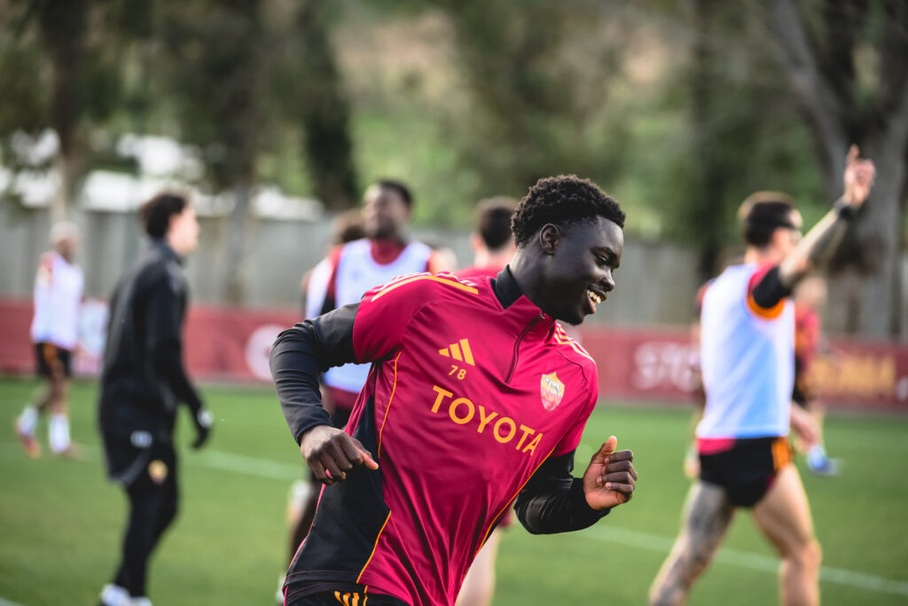vaz AS Roma Training Session