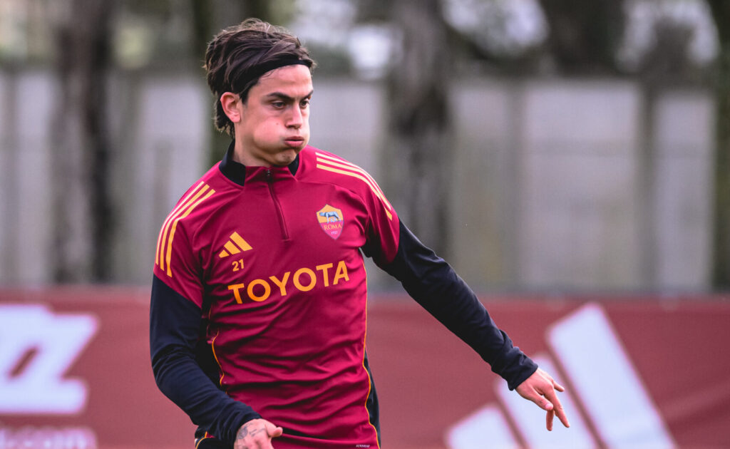 Dybala AS Roma Training Session