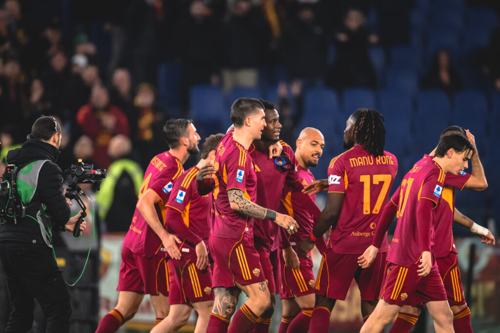 esultanza AS Roma v US Cremonese - Serie A