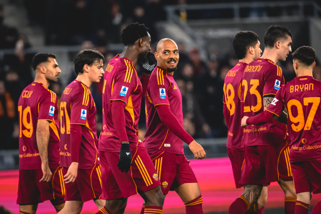 squadra AS Roma v Cagliari Calcio - Serie A