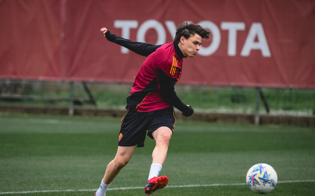Pisilli AS Roma Training Session