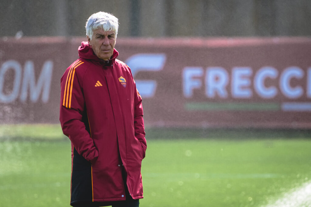 gasperini AS Roma Training Session
