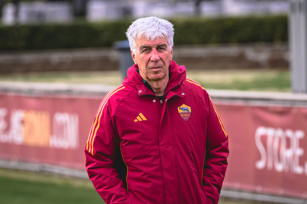 Gasperini AS Roma Training Session
