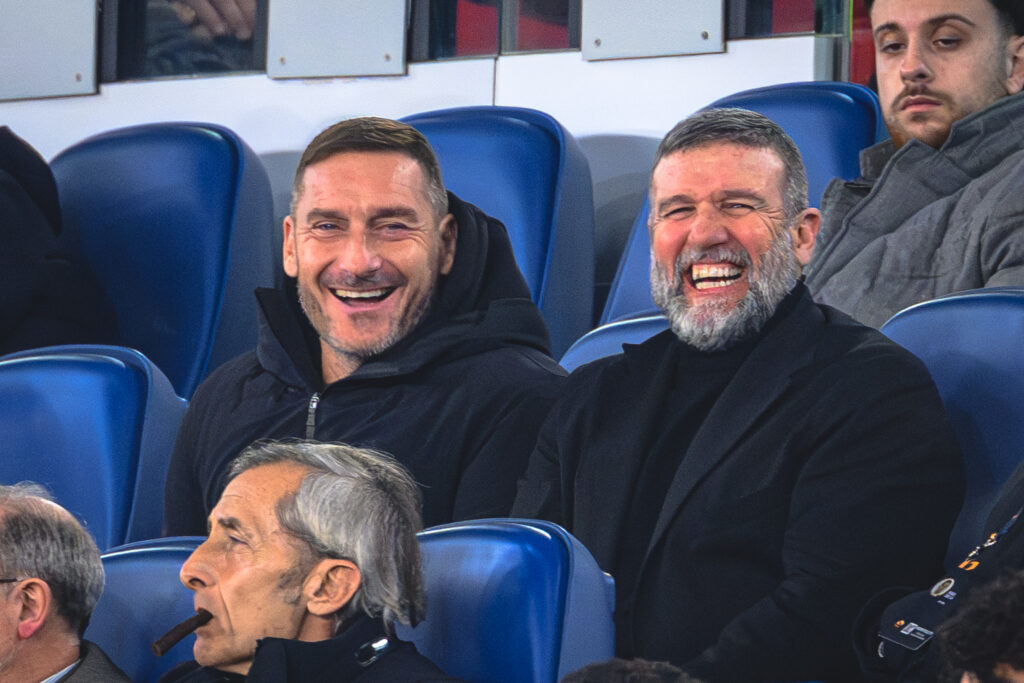Totti e candela AS Roma v Cagliari Calcio - Serie A
