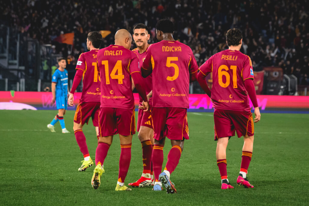 squadra AS Roma v Cagliari Calcio - Serie A