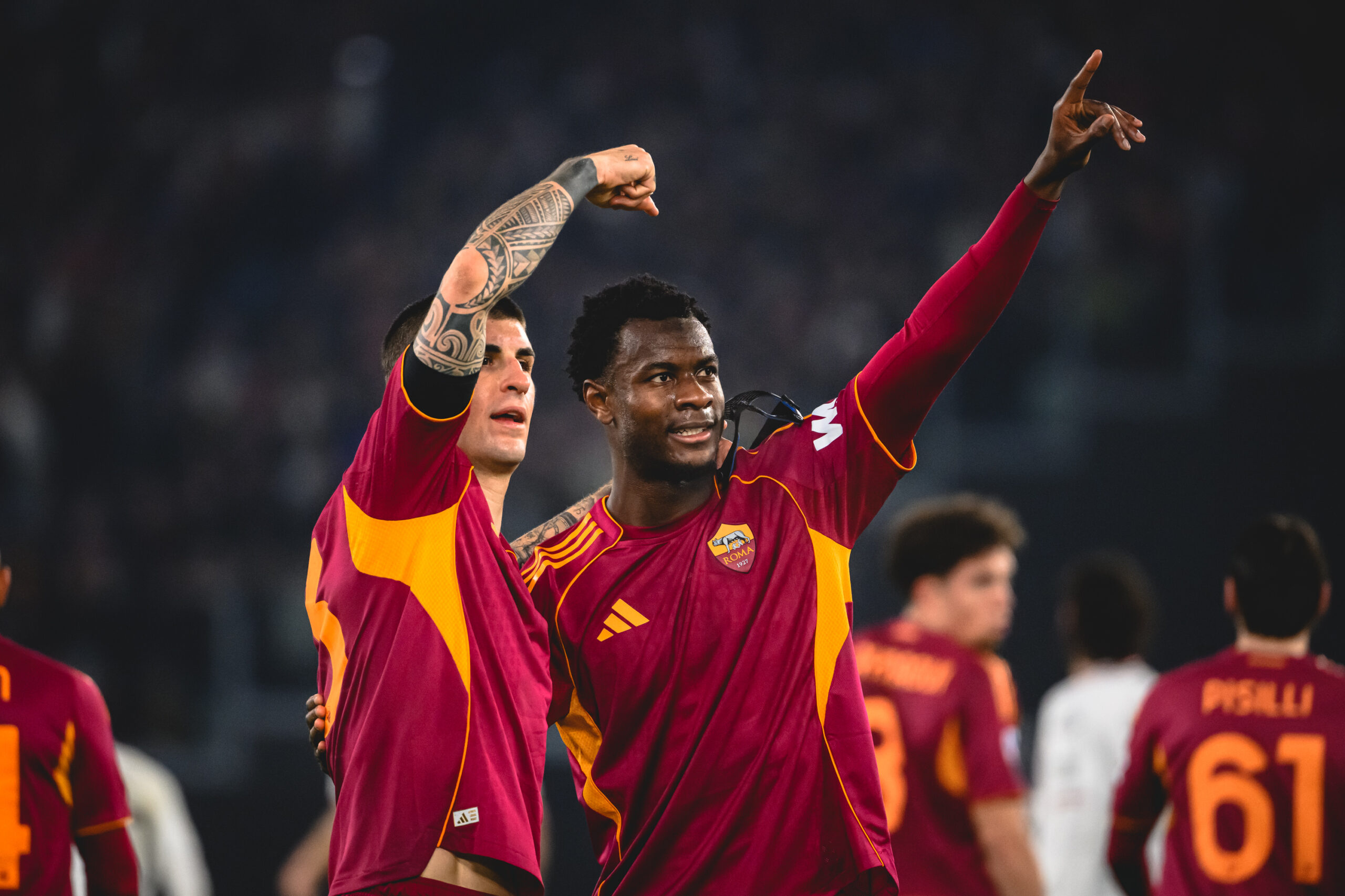 mancini ndicka AS Roma v US Cremonese - Serie A