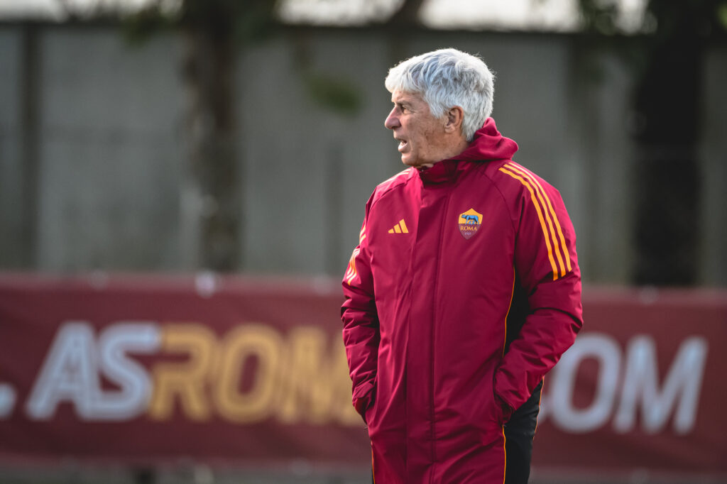 gasperini AS Roma Training Session