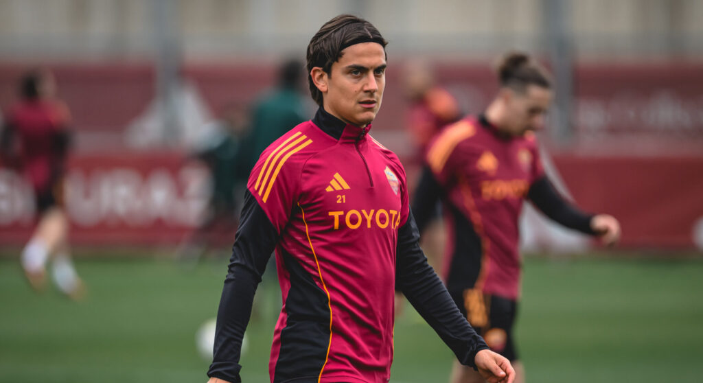 Dybala AS Roma Training Session