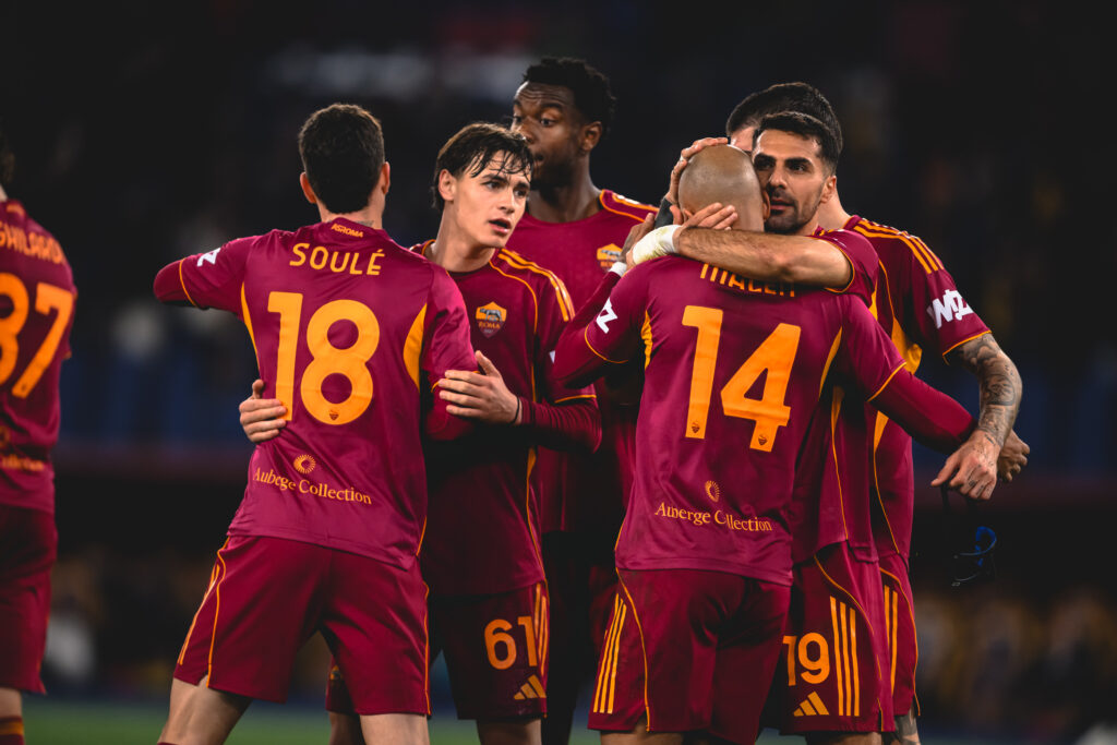 squadra AS Roma v Cagliari Calcio - Serie A