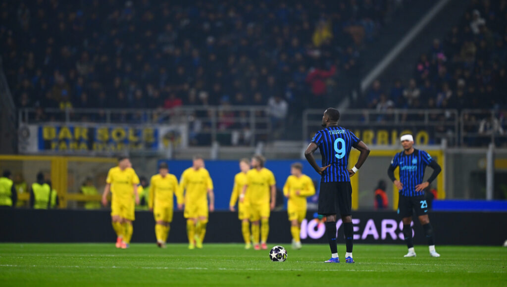 inter bodo glimt FC Internazionale Milano v FK Bodo/Glimt - UEFA Champions League 2025/26 League Knockout Play-off Second Leg