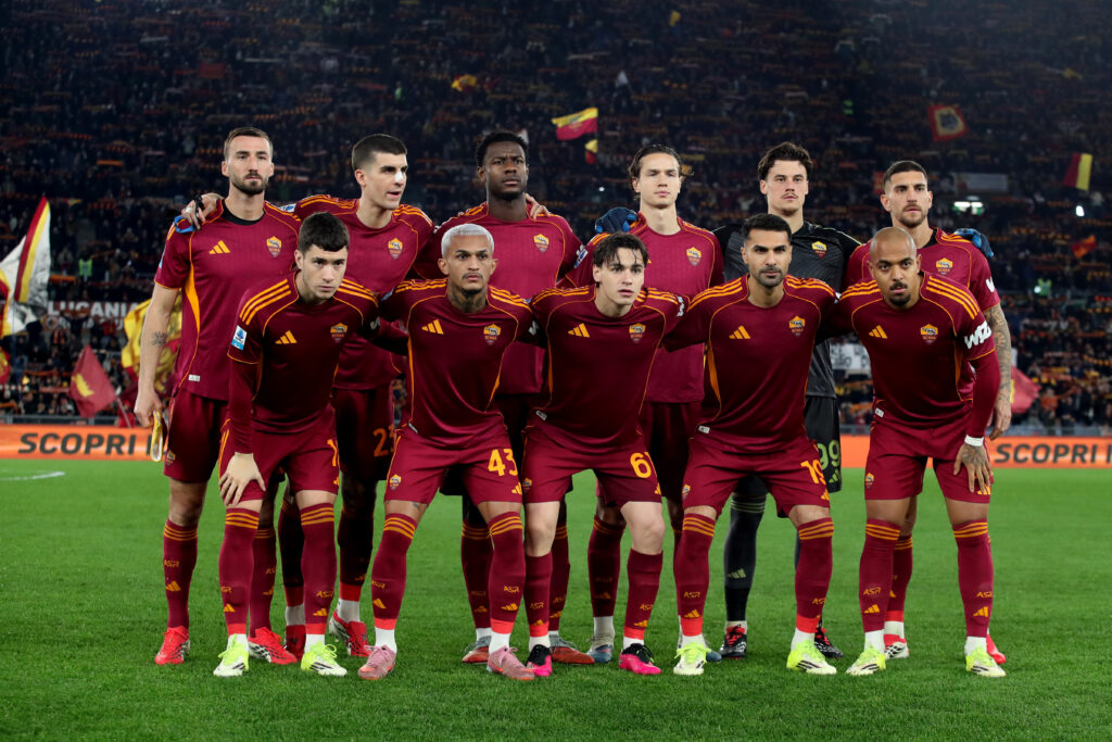 squadra AS Roma v Cagliari Calcio - Serie A