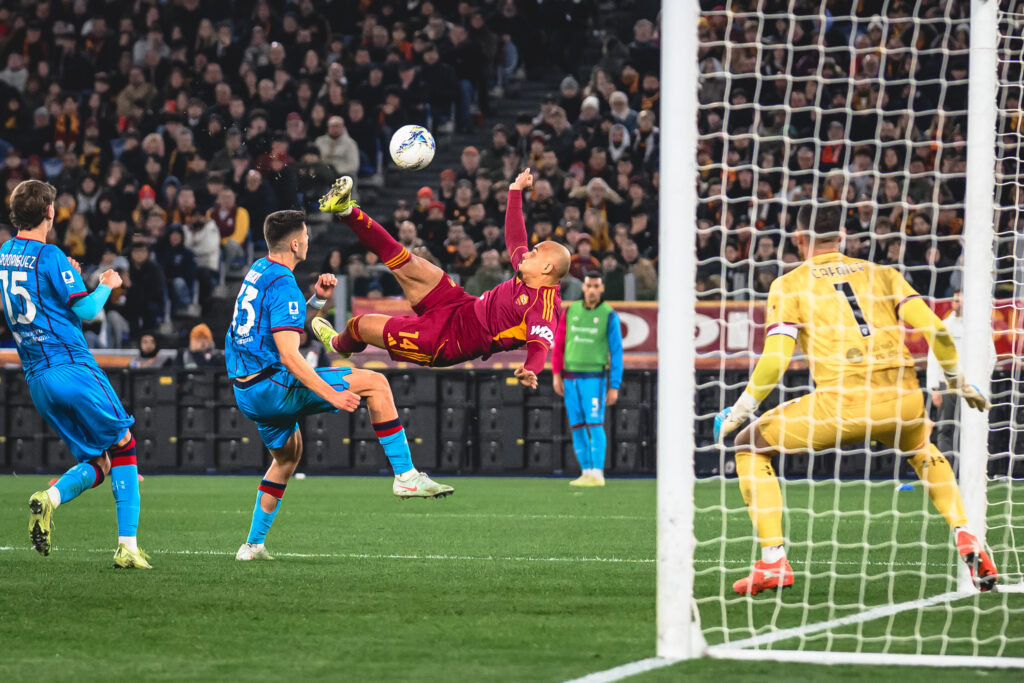 malen AS Roma v Cagliari Calcio - Serie A