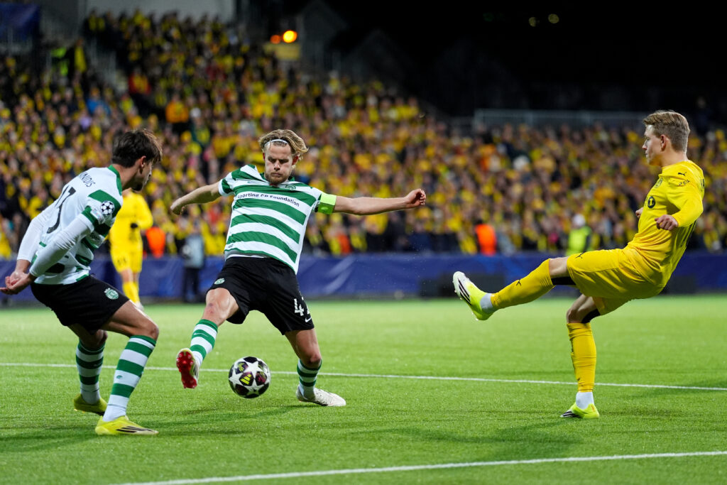 FK Bodo/Glimt v Sporting Clube de Portugal - UEFA Champions League 2025/26 Round of 16 First Leg
