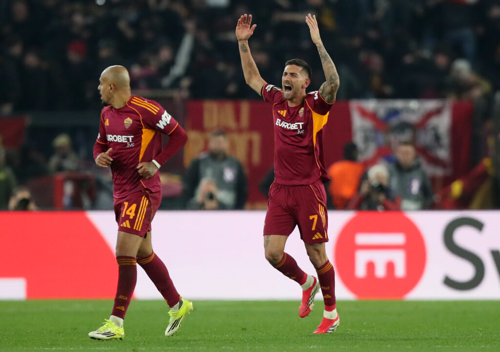 pellegrini AS Roma v Bologna FC 1909 - UEFA Europa League 2025/26 Round of 16 Second Leg