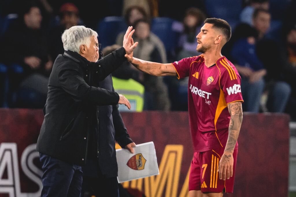 Gasperini Pellegrini AS Roma v US Lecce - Serie A