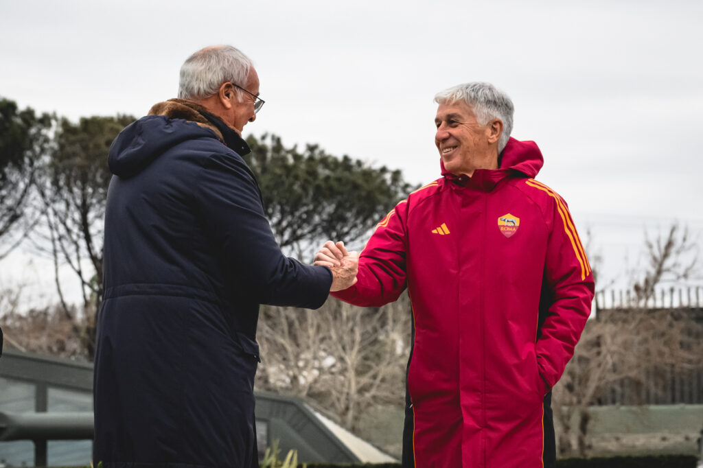 Ranieri Gasperini AS Roma Training Session