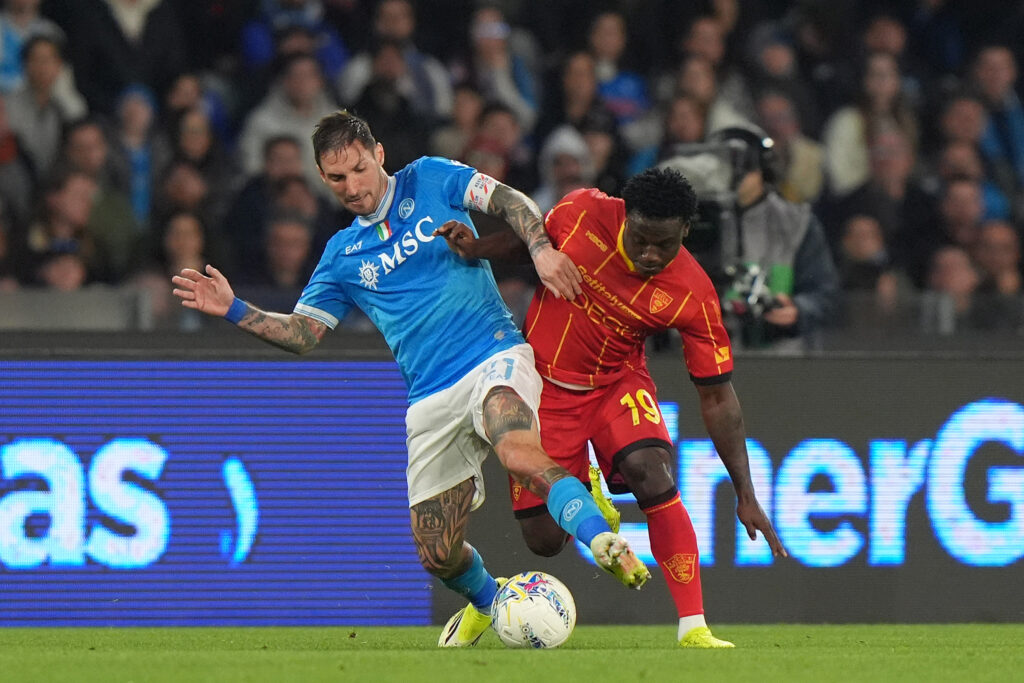 SSC Napoli v US Lecce - Serie A