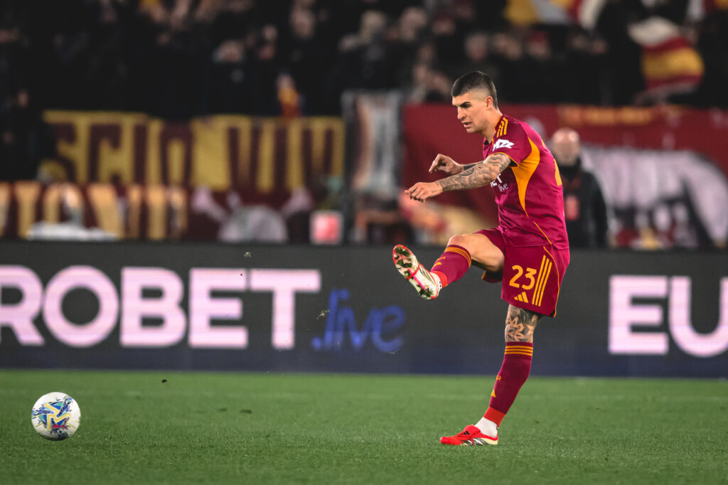 Mancini AS Roma v US Lecce - Serie A