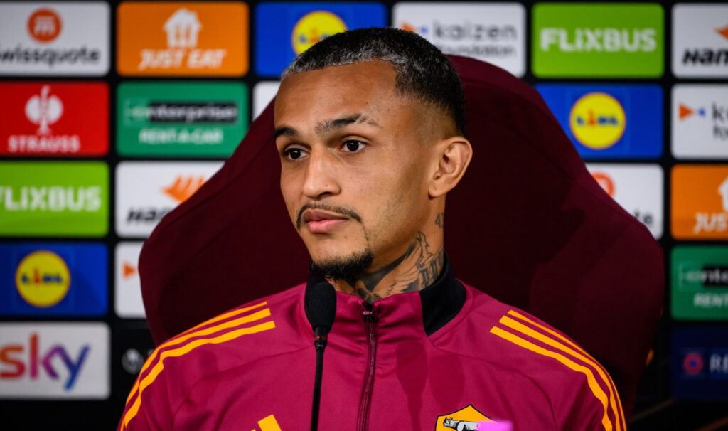 Wesley AS Roma Press Conference - UEFA Europa League 2025/26 Round of 16 Second Leg